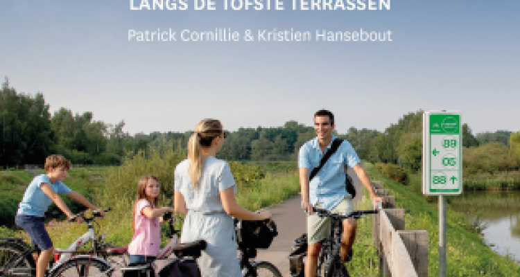 Groot Fietsboek Vlaanderen van Knooppunter 50 unieke routes langs de tofste terrassen